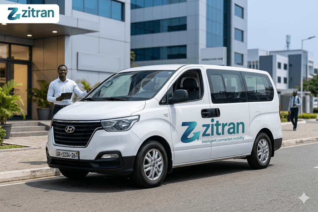 Fleet owner managing vehicles with Zitran partnership
