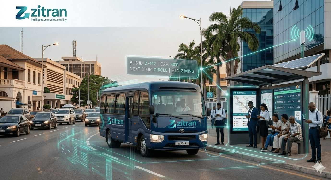 The Zitran team — connected, intelligent mobility for Ghana and Africa